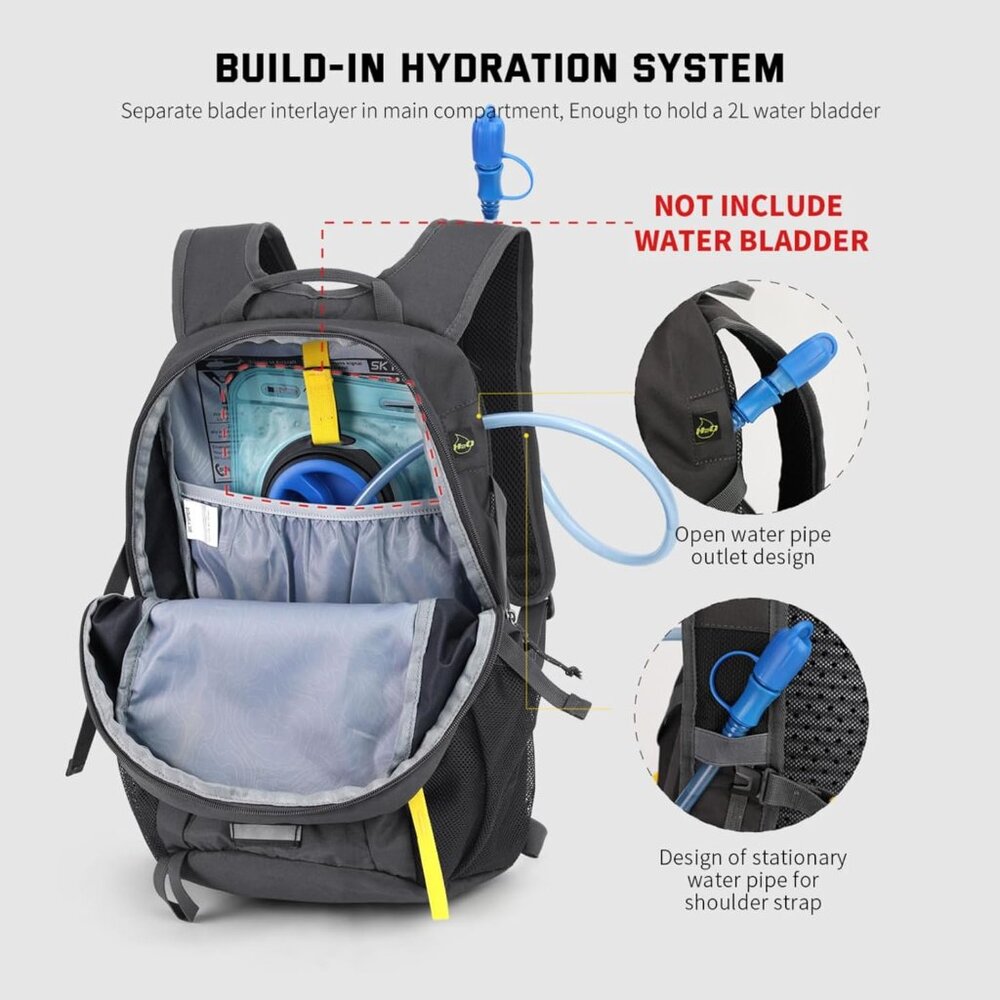 Small Hiking Backpack, 20l Lightweight Travel Bac… - image 7